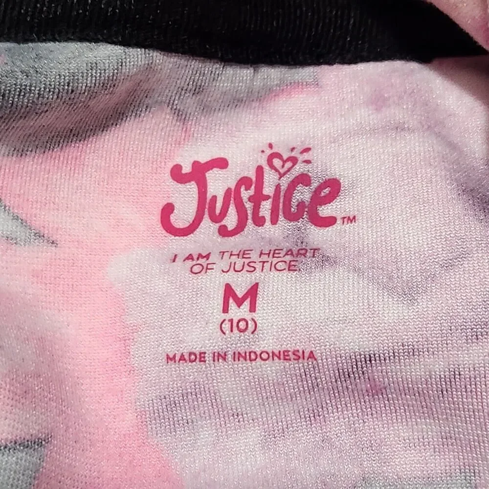 Justice Sweater For Girl's Size Medium Crewneck Super Soft